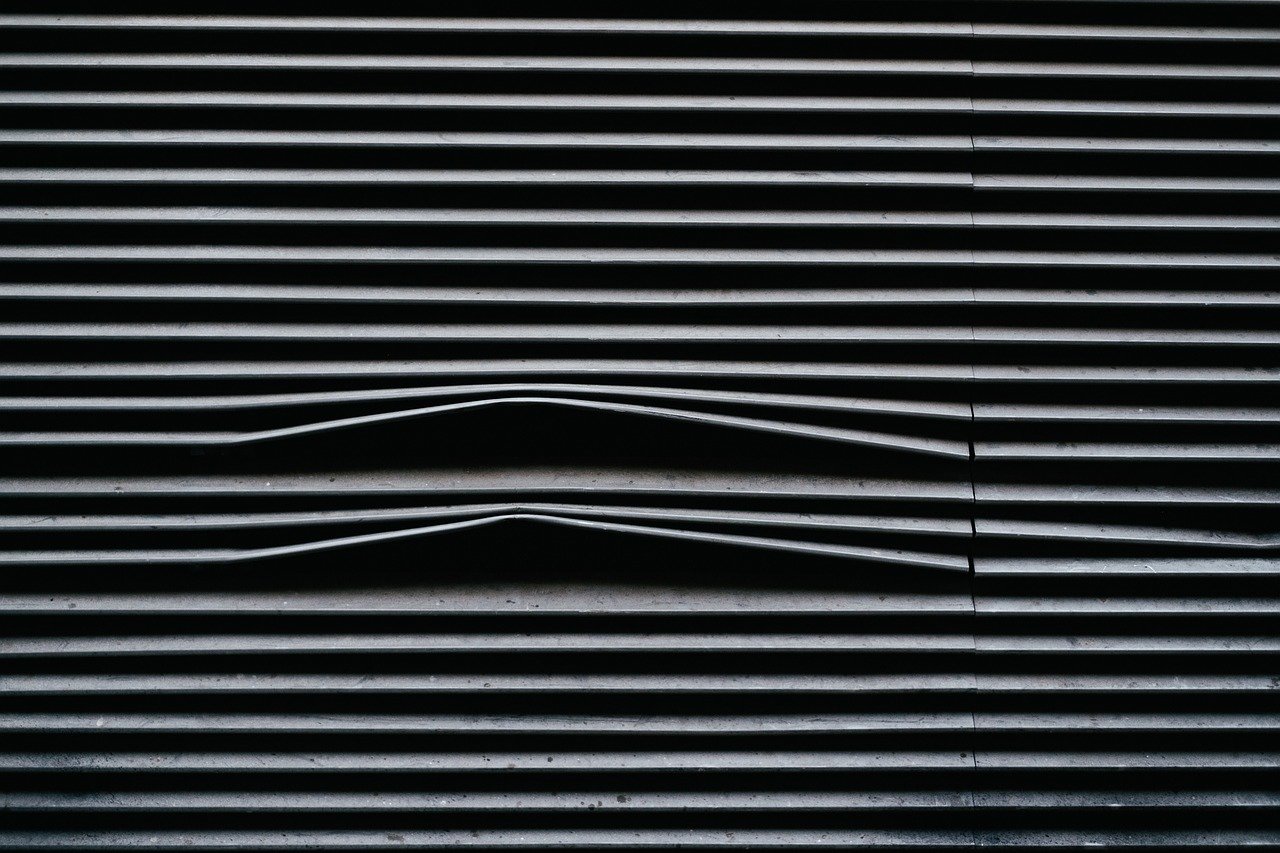blinds, line, window